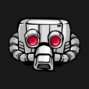 retro robot face T-Shirt