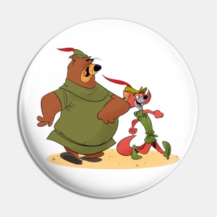 Little John and Robin Hood Pin