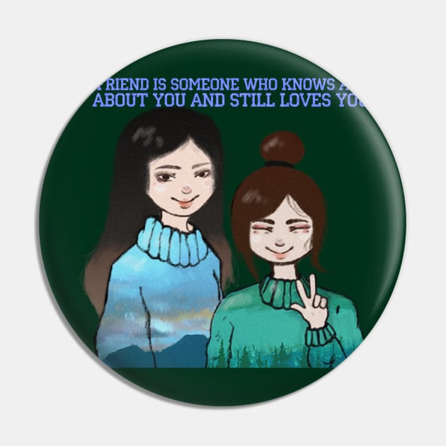 girlfriends Pin by Villon