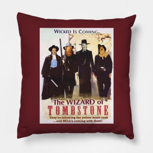 Wizard of Tombstone Pillow