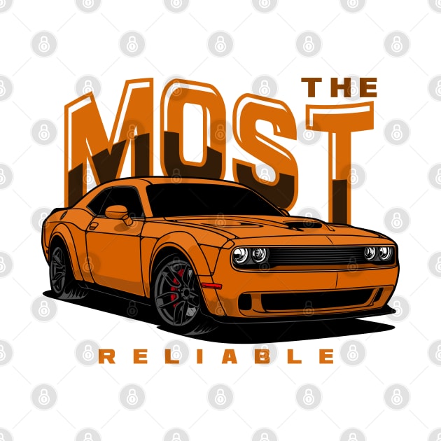 The orange challenger by Car_Designer