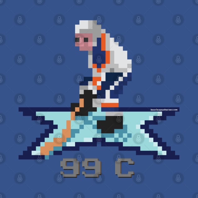 16-Bit Gretzky by Beerleagueheroes.com Merch Store