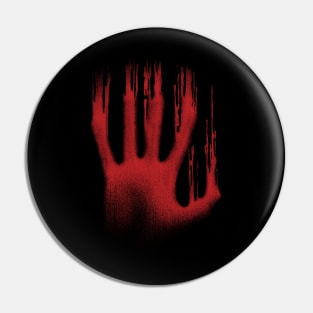 The Red Hand Pin