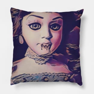 Vampire Lady Pillow