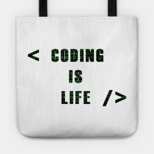 Coding is Life Tote