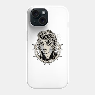 Rock n Roll Girl Traditional Vintage Tattoo Phone Case
