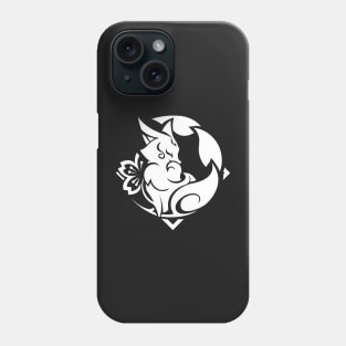 Genshin Impact Yae Miko Emblem - White Phone Case