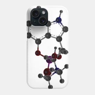 Psilocybin Molecule Phone Case