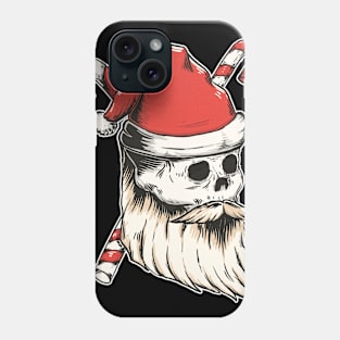 christmas skull Phone Case