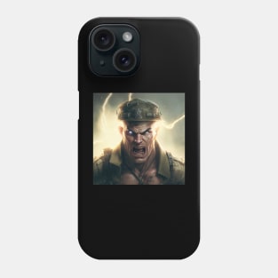 Angry Soldier Phone Case