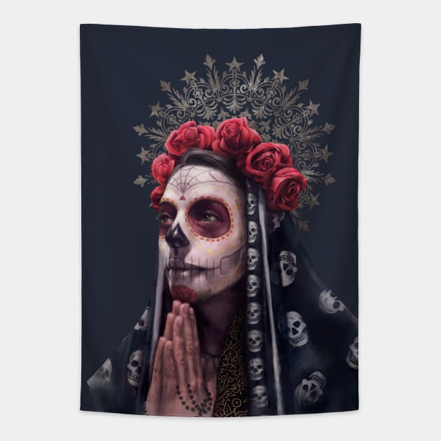 Catrina Tapestry by CarlosTato