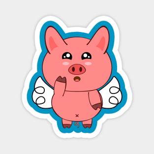 flying pig Magnet