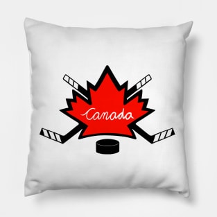 Canadian Pride, Hockey Player I Love Canada Pillow