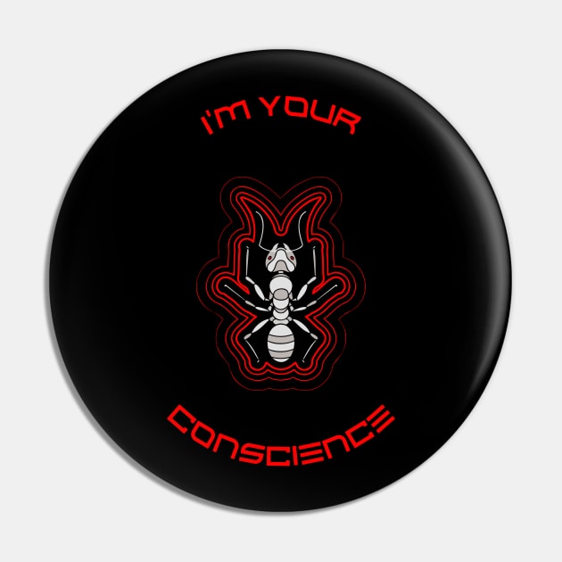 I am your conscience Pin by NB-Art