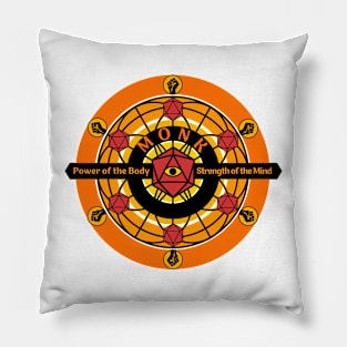 Monk Sunset Pillow