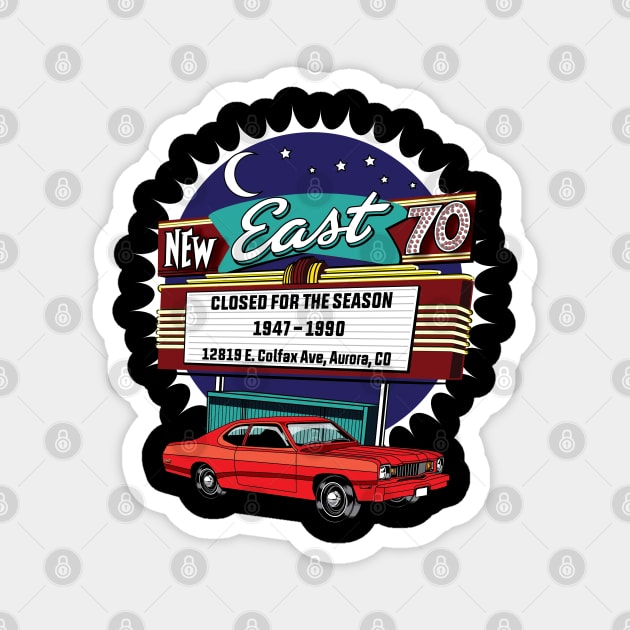 East Drive In Magnet by eShirtLabs