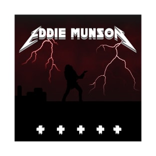 Eddie Munson Metallica Album art T-Shirt