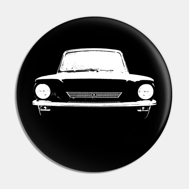 Hillman Imp British classic car monoblock white Pin by soitwouldseem