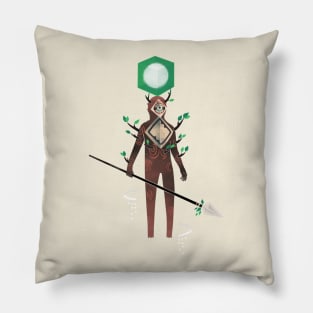 The Forest Guardian Pillow