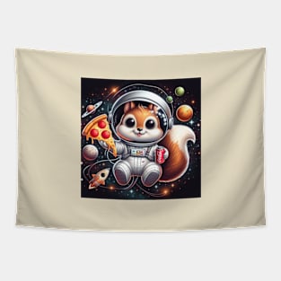 Space Squirrel Tapestry