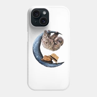 Pale-throated sloth Phone Case