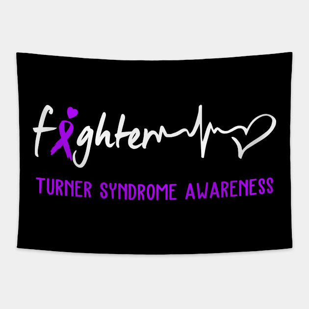 Turner Syndrome Awareness Support Turner Syndrome Fighter Gifts Tapestry by ThePassion99