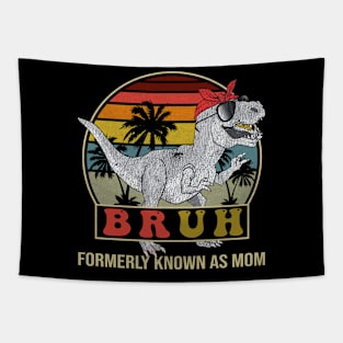 Bruh Formerly Known As Mom Dinosaur Tapestry