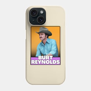 Burt reynolds (70s retro) Phone Case