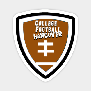 College Football Hangover Logo Magnet