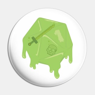 Gelatinous Critical Fail Pin