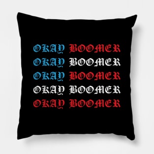 OK Boomer Pillow