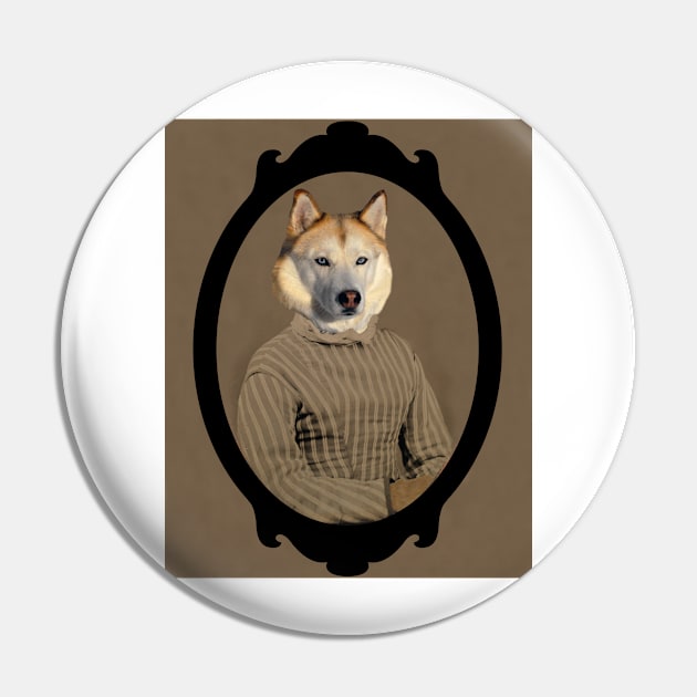 Lady of Husky Pin by Loveday101