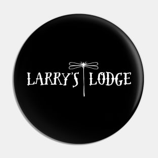 Larry's Lodge - Dragon Fly White Pin