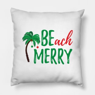 BEach MERRY! Pillow