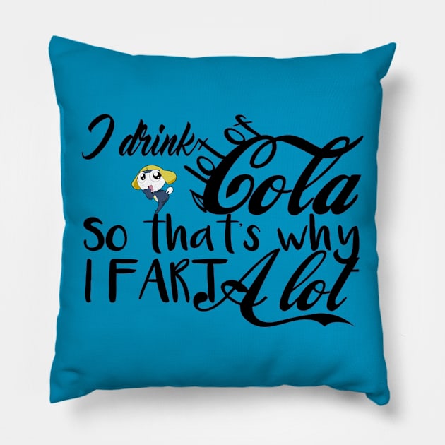 Tamama farts a lot! Pillow by Queen Maudit