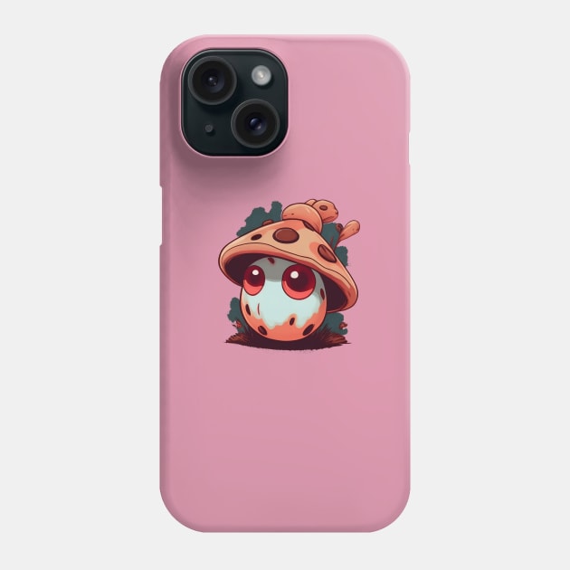 The Little Mushroom Adventure Phone Case by RI-LYTA