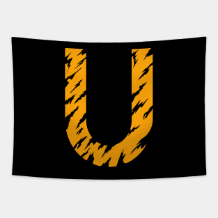 Uproar lettering U Tapestry