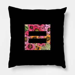 Floral Equality Shirt 3 Pillow