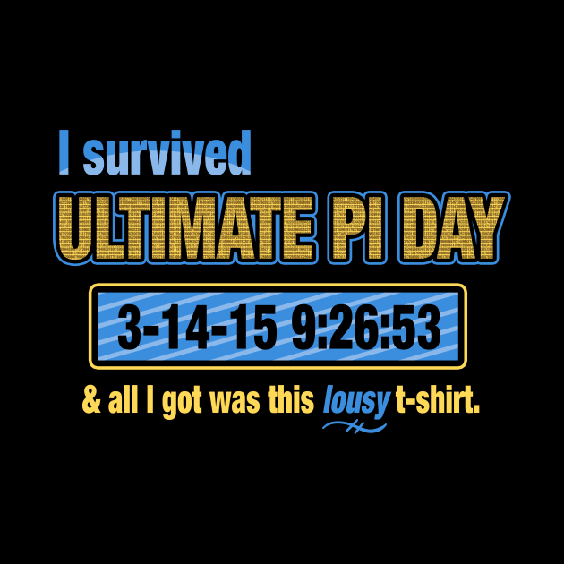 Pi Day Survivor by fishbiscuit