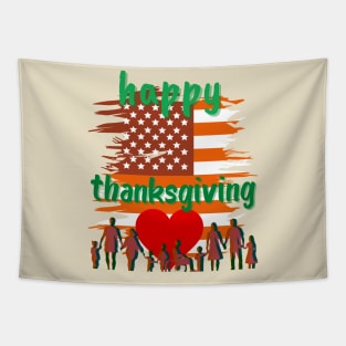 happy thanksgiving Tapestry