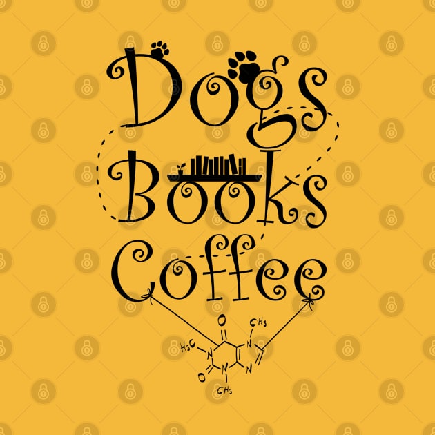 Dogs and Books and Coffee with Caffein by Ali Kalkanlı