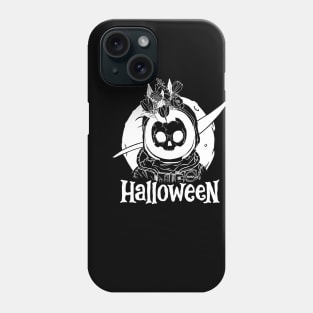 Halloween Skeleton White - Nasa Astronaut Phone Case