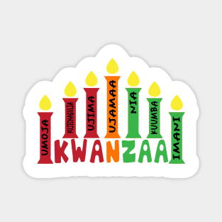 Happy Kwanzaa Magnet