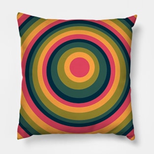 Abstract Circle Pillow