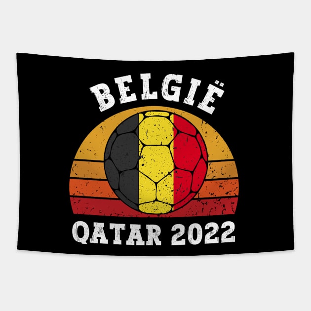 België World Cup Tapestry by footballomatic