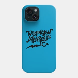 Brand logo black Phone Case