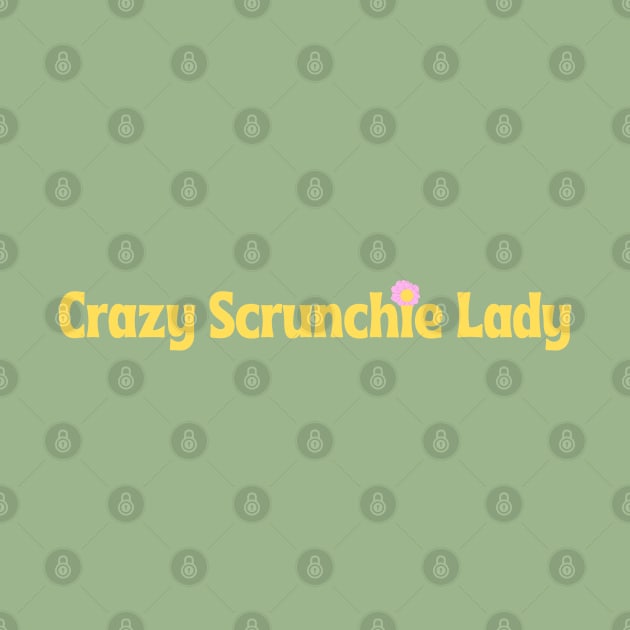 Crazy Scrunchie Lady by artista