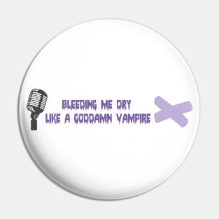 Olivia Vampire Pin