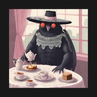 Mothman Tea Party T-Shirt