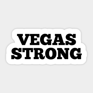 Vegas Strong Stickers Teepublic